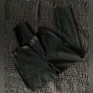 Zara Bloggers favorite High-waisted Glen pleated Tuxedo Pants